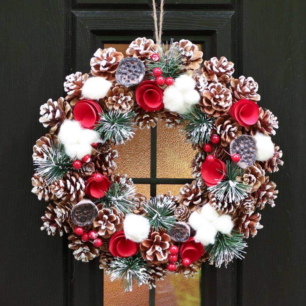 All The Trimmings Winter Wreath | Floral wreaths Floral wreaths Floral wreaths