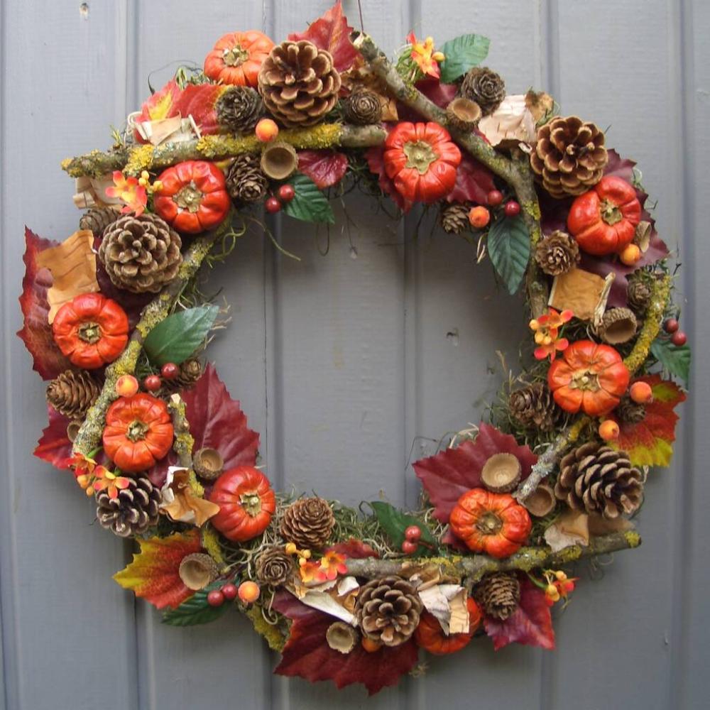 Autumn Winter Pumpkin Wreath | Floral wreaths Floral wreaths Floral wreaths