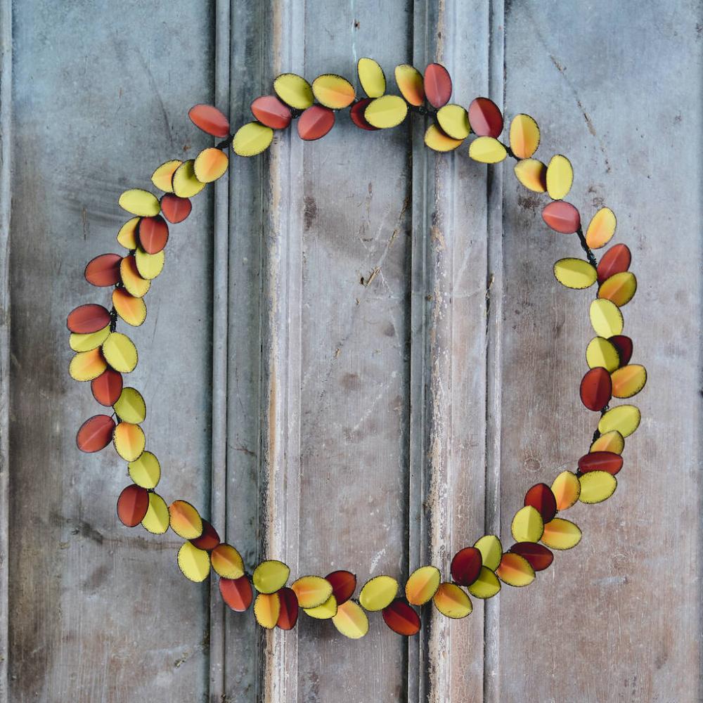 Autumn Wreath With LED Lights | Floral wreaths Floral wreaths Floral wreaths