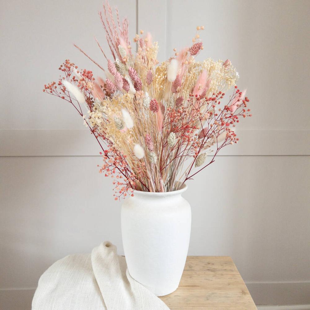 Baby Pink Gypsophila Dried Flower Arrangement | Dried flowers Dried flowers Dried flowers