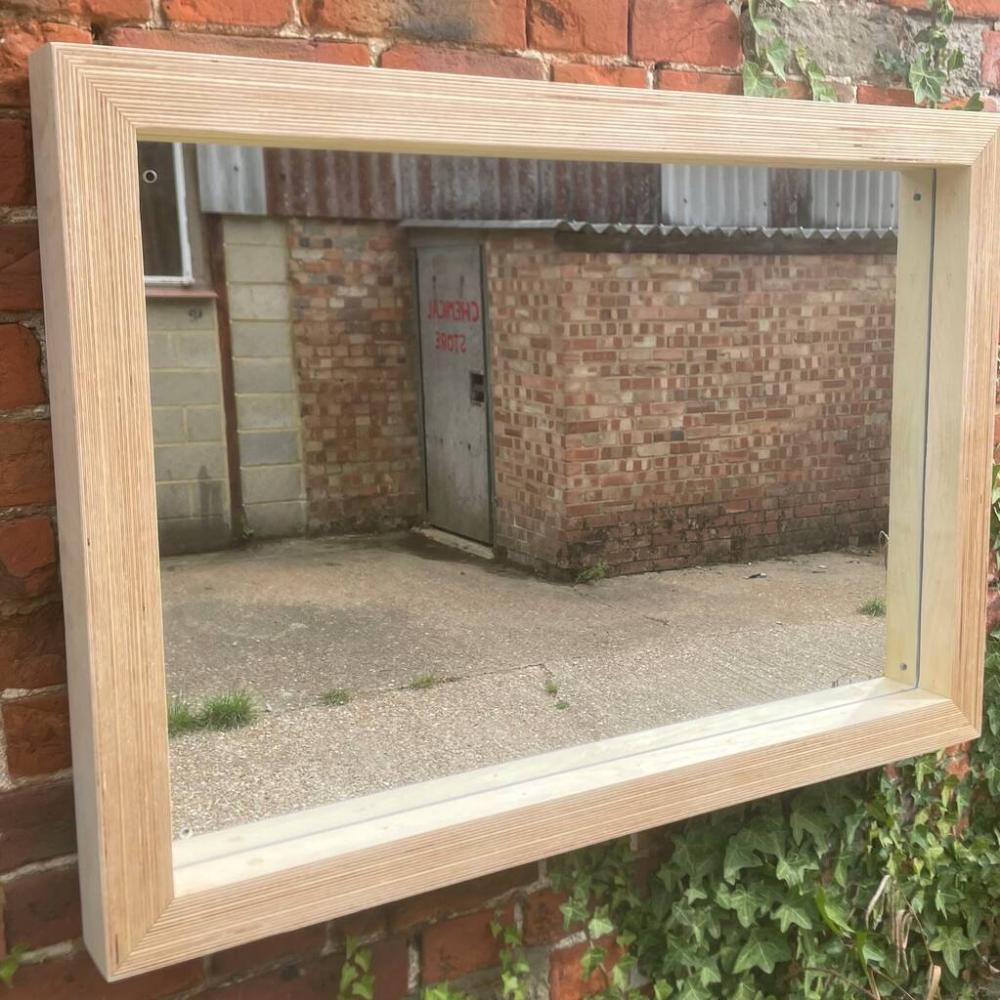 Birchwood Ply Layered Mirror Frame | Mirrors Home Accessories Mirrors