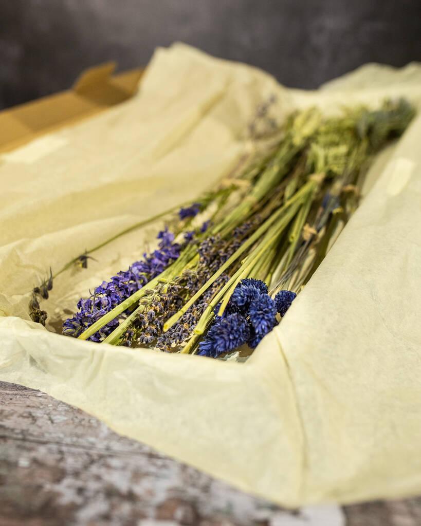 Blue Letterbox Flowers | Dried flowers Dried flowers Dried flowers