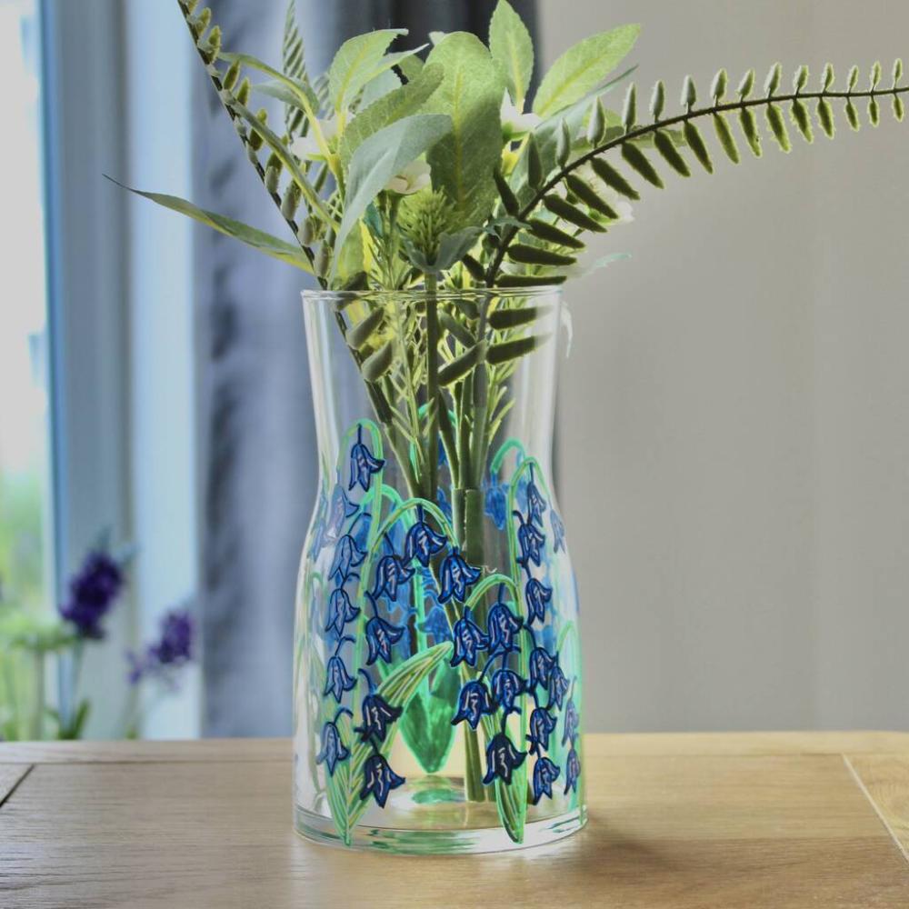 Bluebell Small Glass Vase | Vases Home Accessories Vases