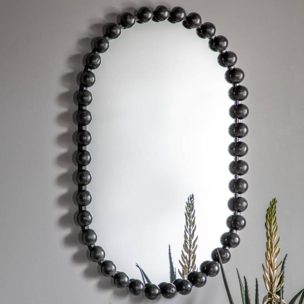 Curved Black Bobble Wall Mirror | Mirrors Home Accessories Mirrors