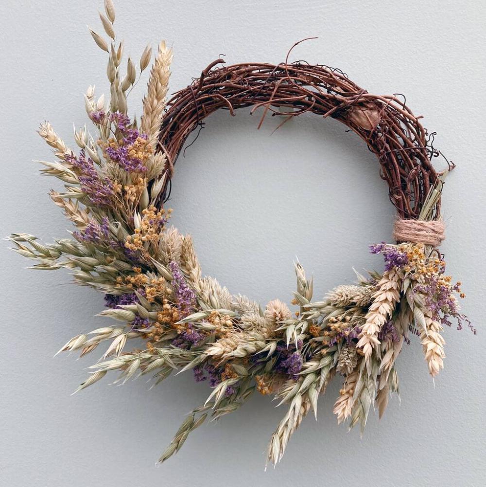 Dried Flower Natural Wreath | Dried flowers Dried flowers Dried flowers