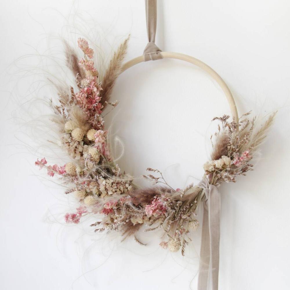 ‘British Summer’ Luxury Dried Flower Wreath | Dried flowers Dried flowers Dried flowers