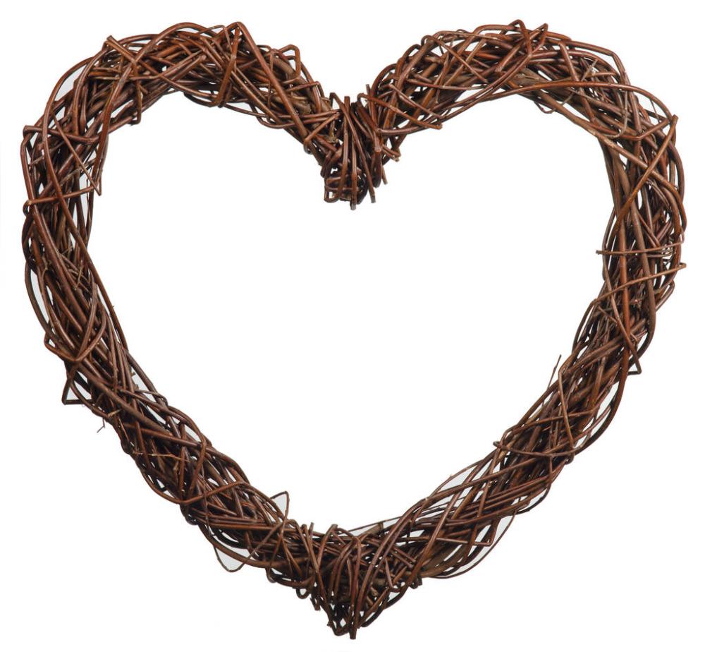 Extra Large Dark Willow Chunky Heart Shaped Wreath | Floral wreaths Floral wreaths Floral wreaths