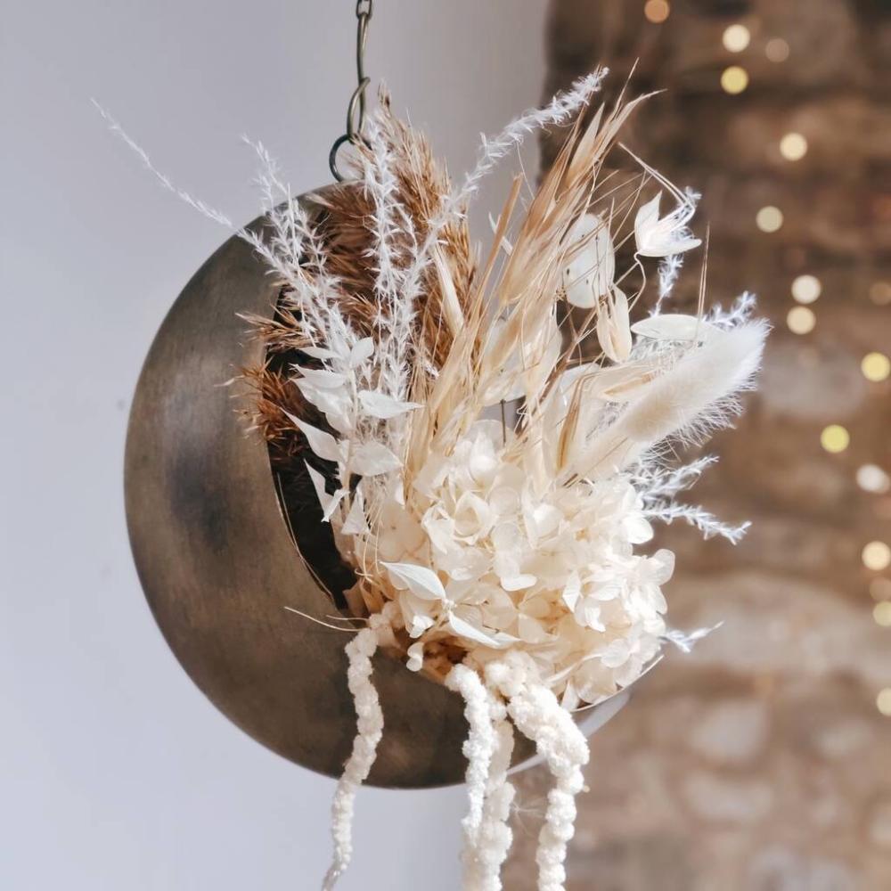 Hanging Dried Flower Moon Neutral | Dried flowers Dried flowers Dried flowers