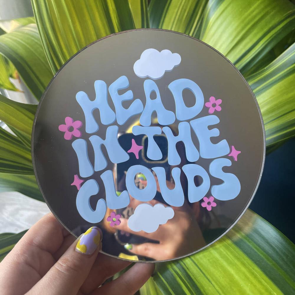 Head In The Clouds Mini Mirror | Mirrors Home Accessories Mirrors