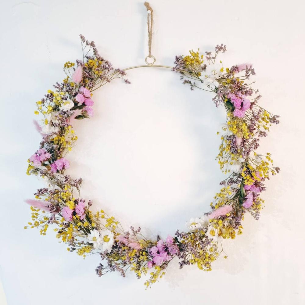 Large Dried Flower Daisy Spring Wreath | Dried flowers Dried flowers Dried flowers