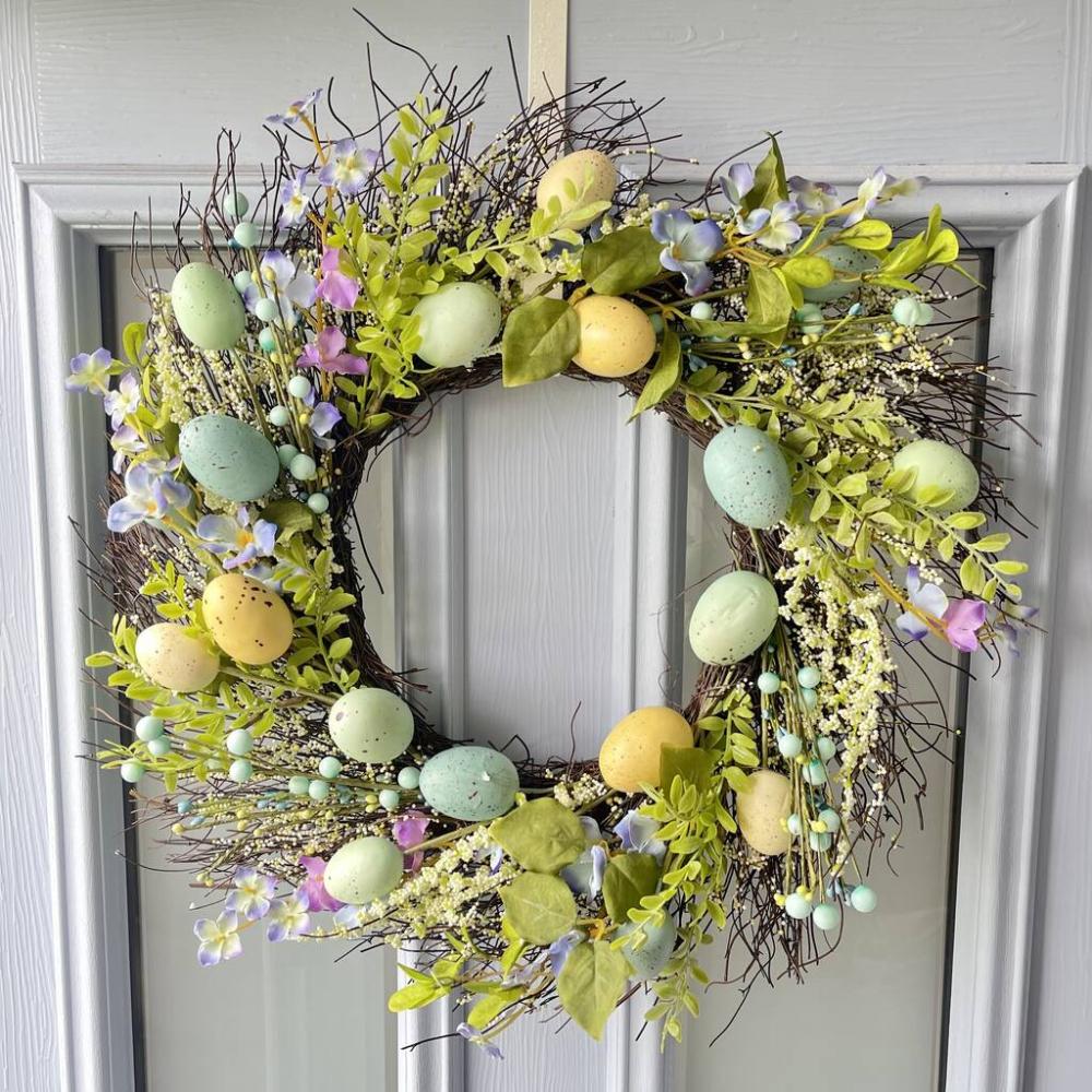 Large Easter Spring Floral Wreath | Floral wreaths Floral wreaths Floral wreaths