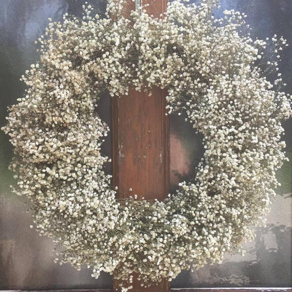 Large Stunning Hanging Gypsophila Wreath | Floral wreaths Floral wreaths Floral wreaths