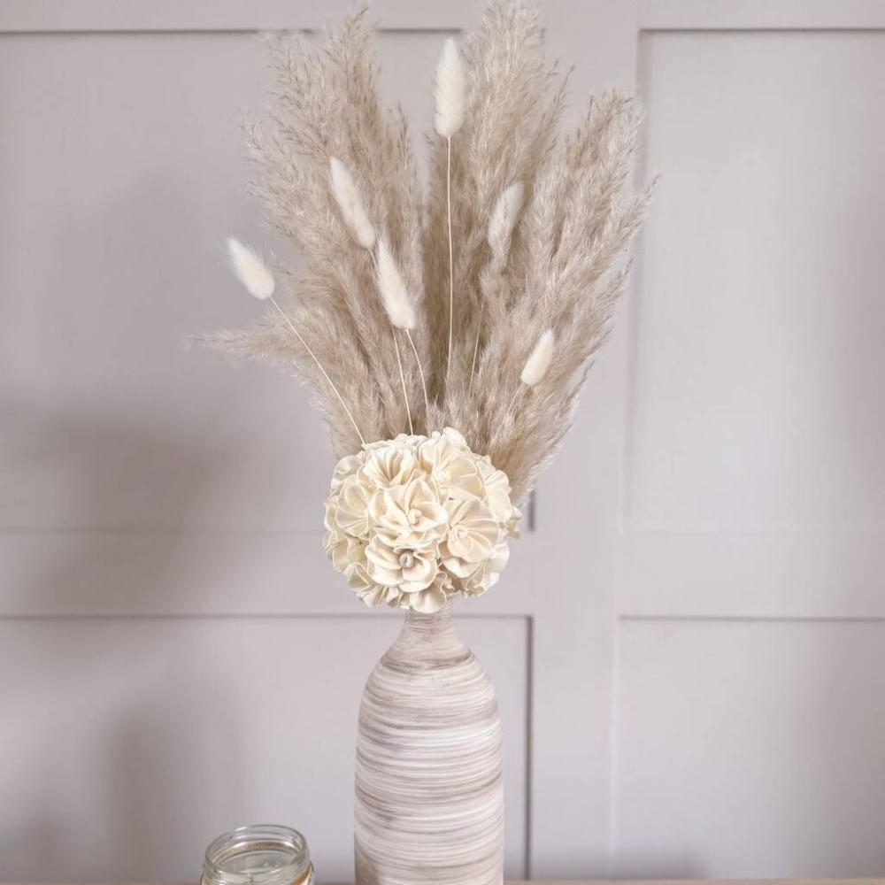 Luxury Pampas Grass With Vase | Dried flowers Dried flowers Dried flowers