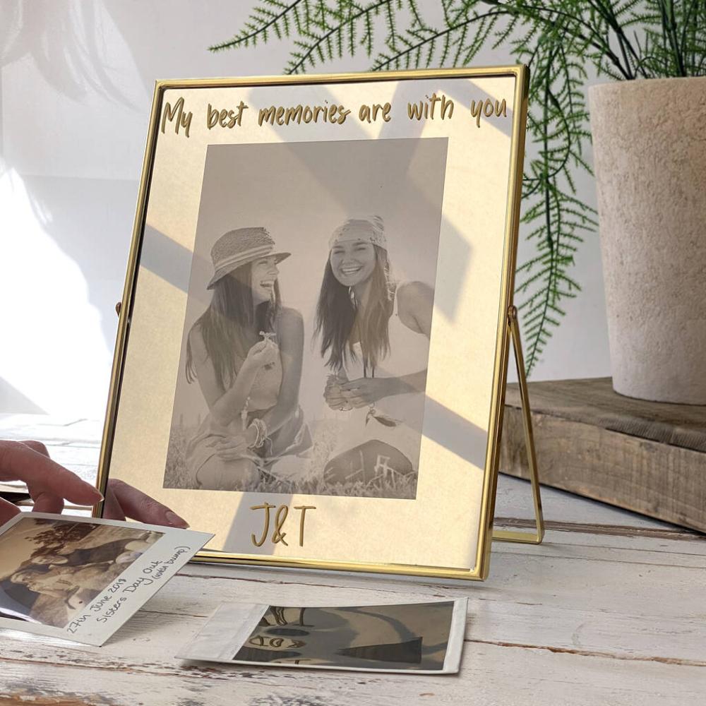 Mirrored Favourite Memories Photo Frame | Picture frames Home Accessories Picture frames