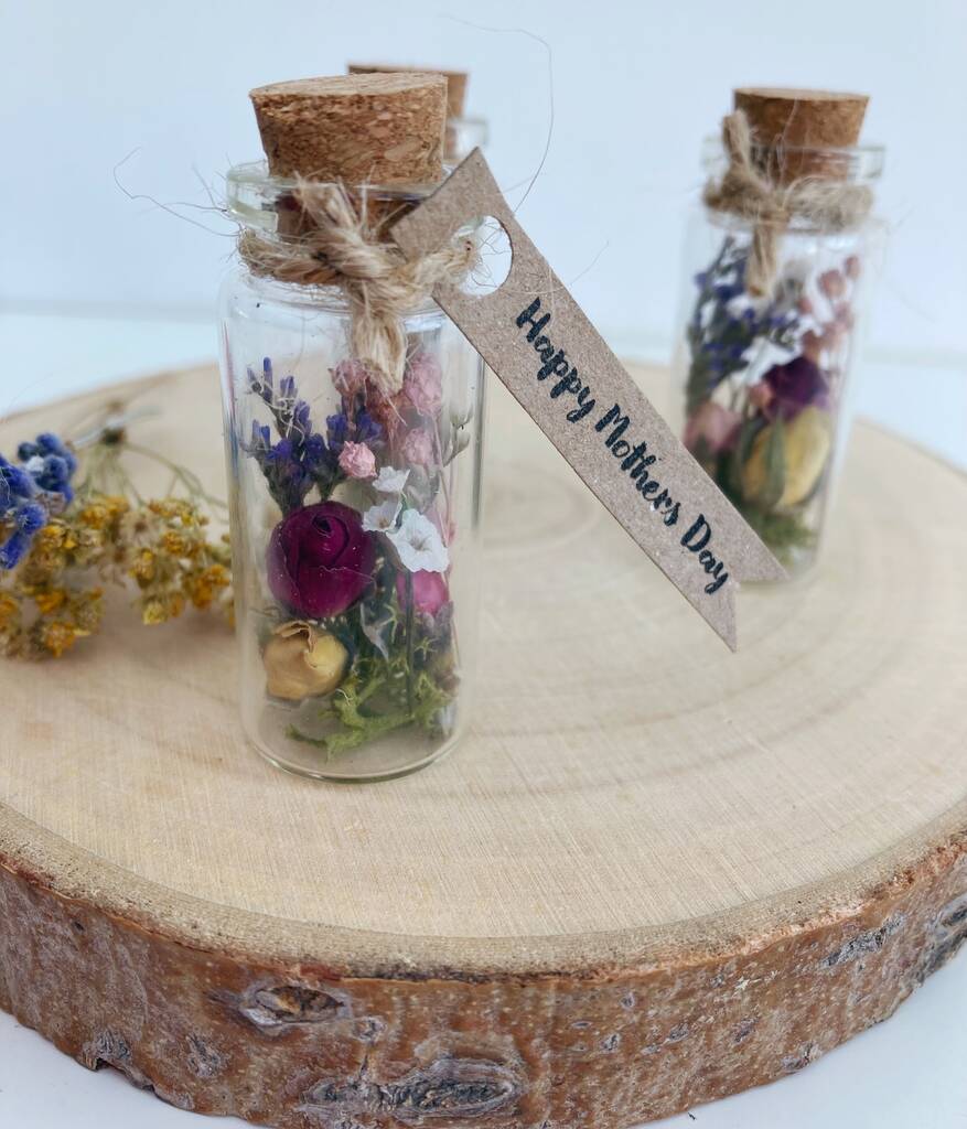 Mothers Day Dried Flower Jar Gift Keepsake | Dried flowers Dried flowers Dried flowers