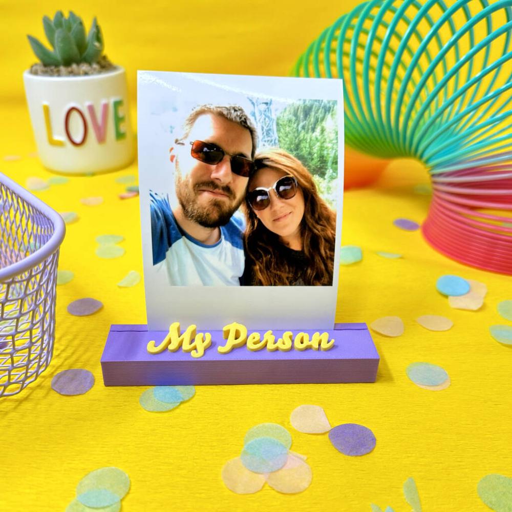 My Person Photo Stand Gifts | Picture frames Home Accessories Picture frames