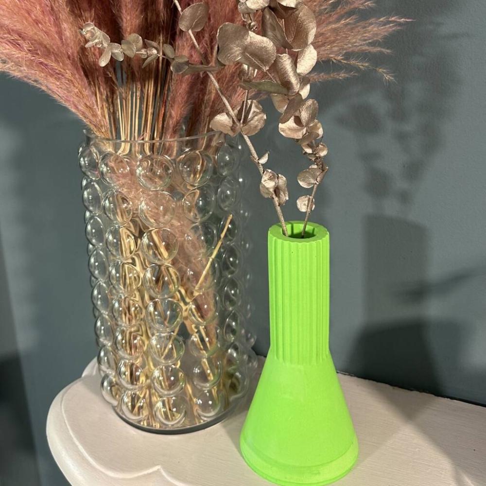 Neon Green Tall Vase | Vases Home Accessories Vases