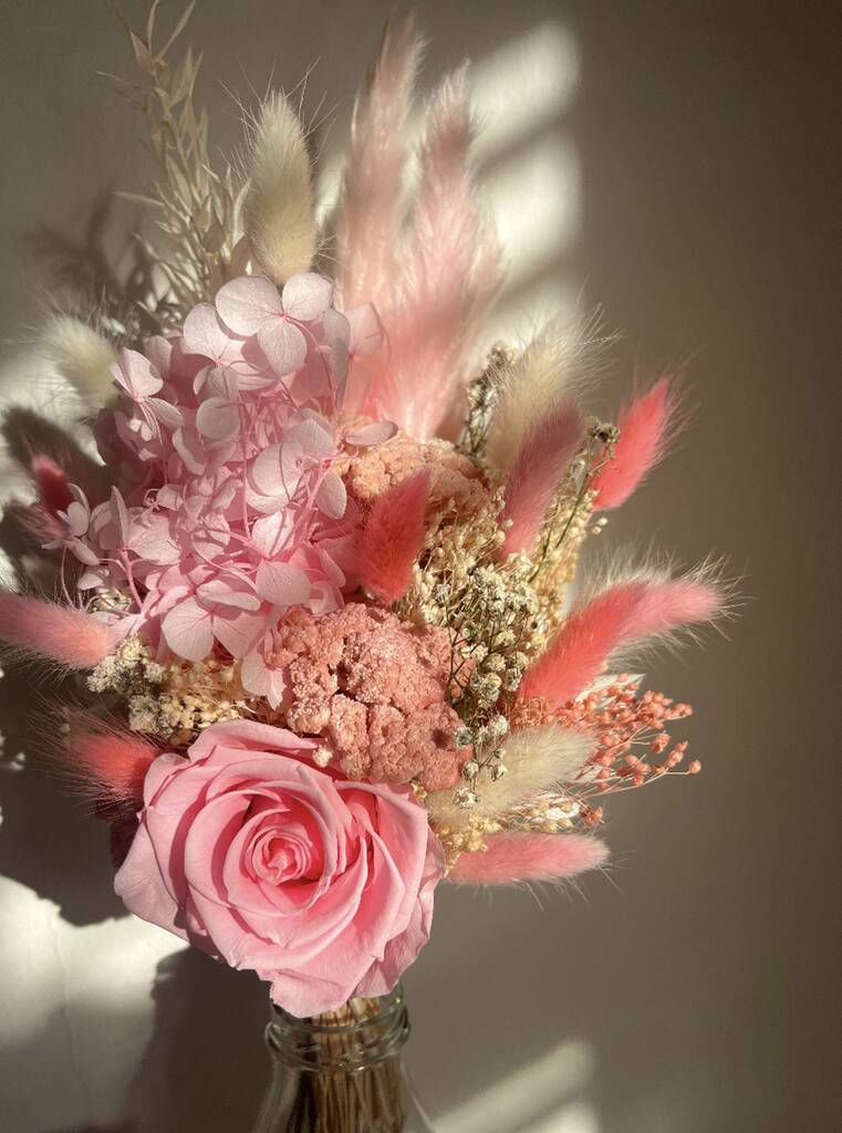 Pale Pink Dried Flower Bouquet | Dried flowers Dried flowers Dried flowers