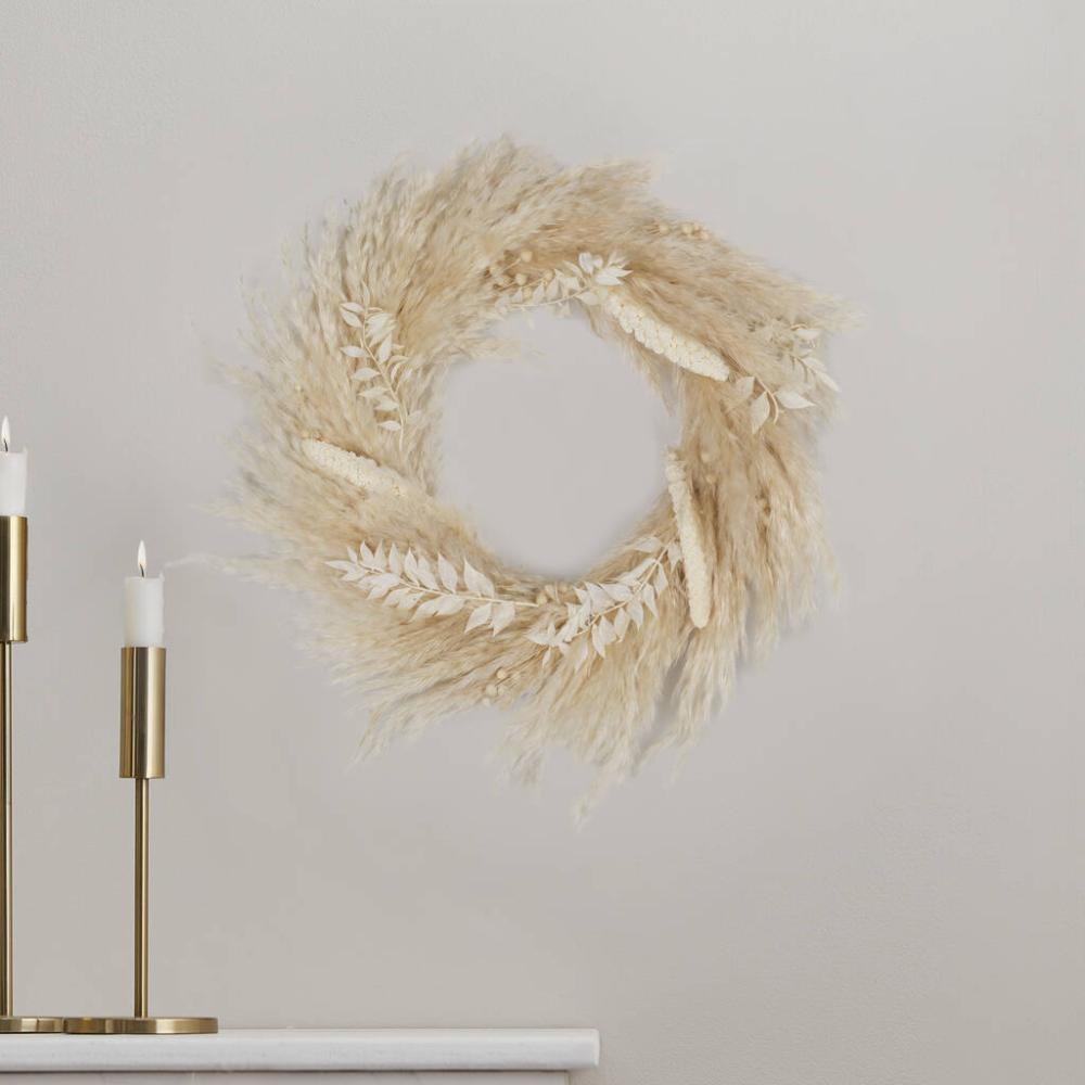 Pampas Grass Christmas Wreath | Floral wreaths Floral wreaths Floral wreaths