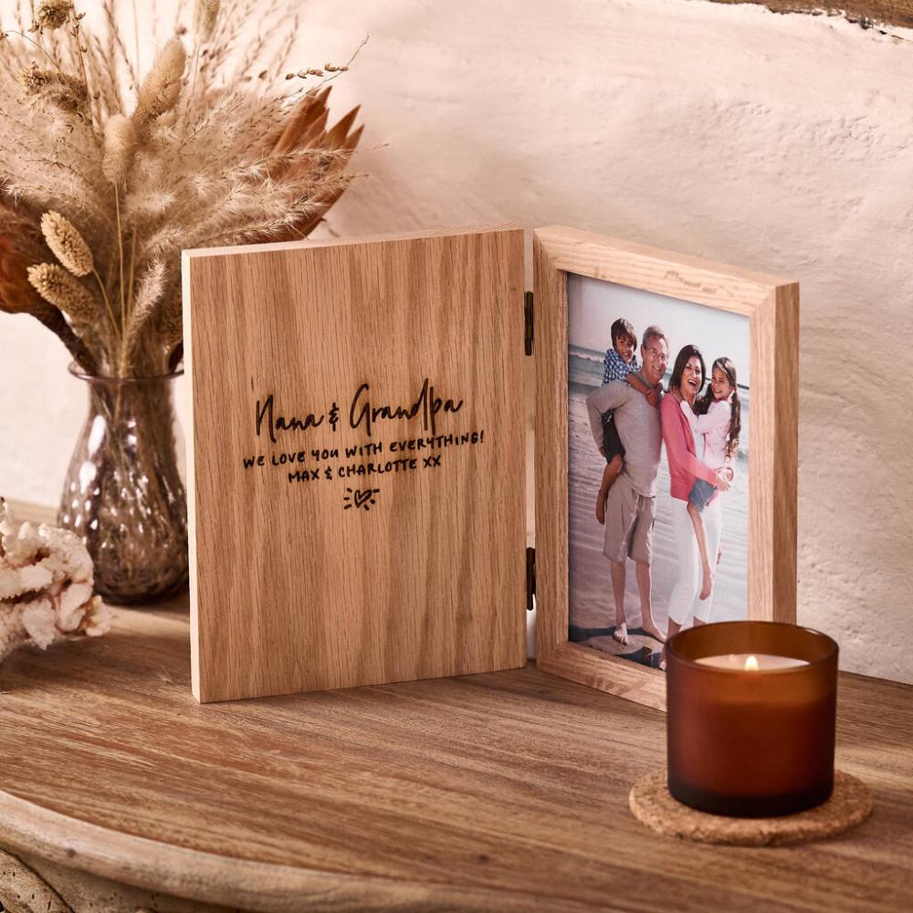 Personalised Grandparents Book Photo Frame | Picture frames Home Accessories Picture frames