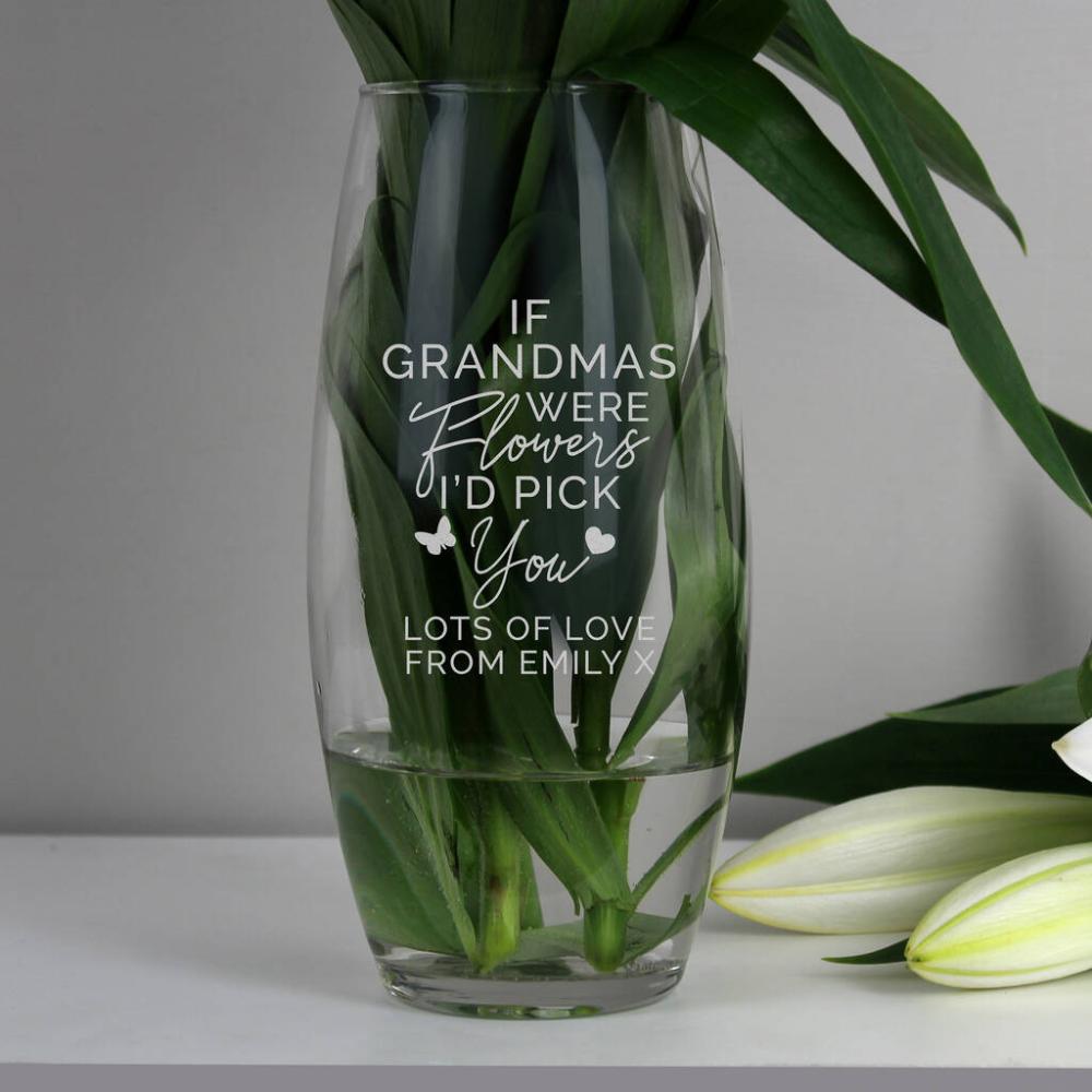 Personalised I’d Pick You Bullet Vase Gift | Vases Home Accessories Vases