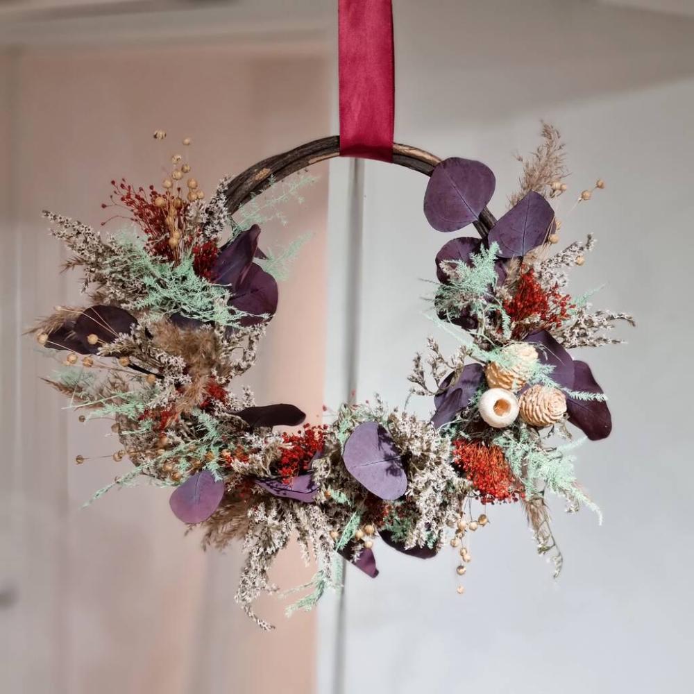 Seasonal Dried Flower Wreath | Dried flowers Dried flowers Dried flowers