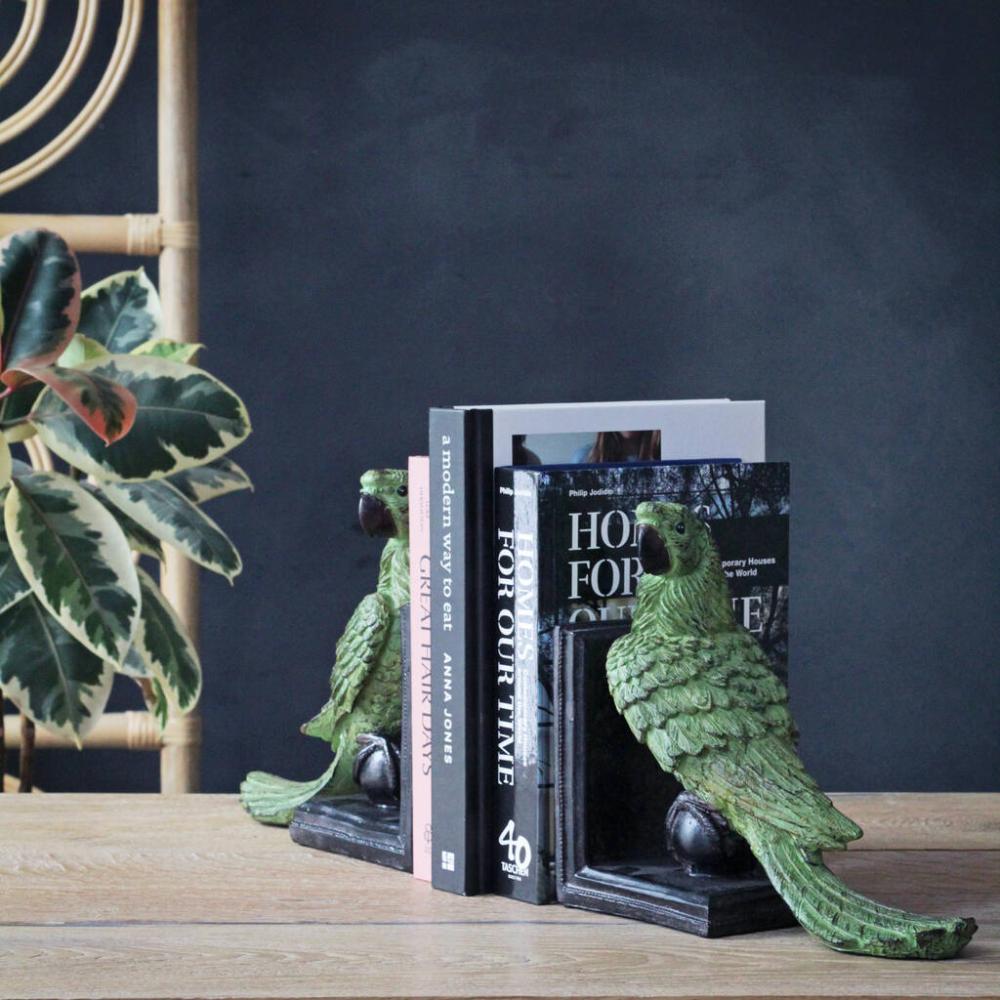 Set Of Parrot Bookends | Bookends Bookends Bookends