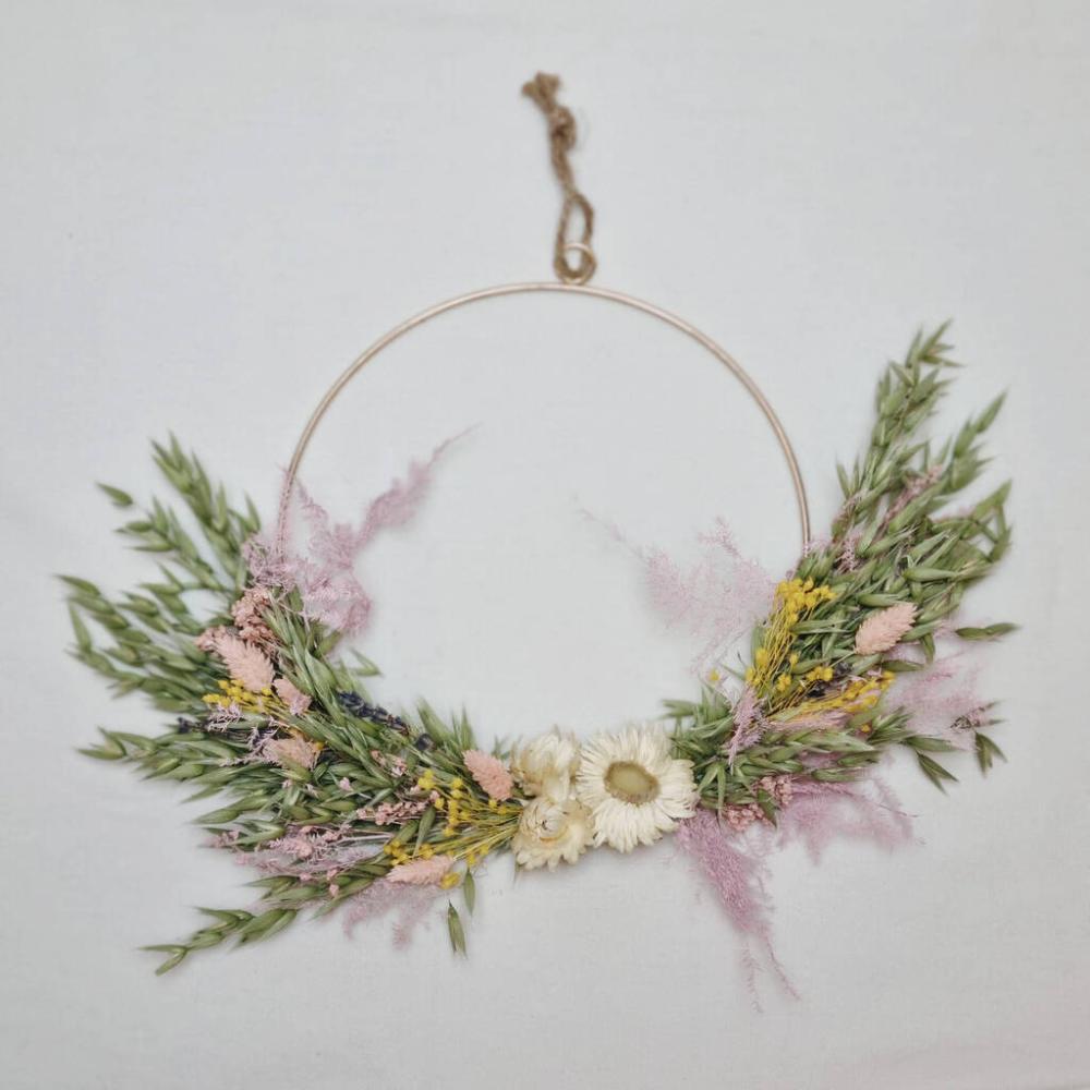 Small Spring Dried Flower Wreath | Dried flowers Dried flowers Dried flowers