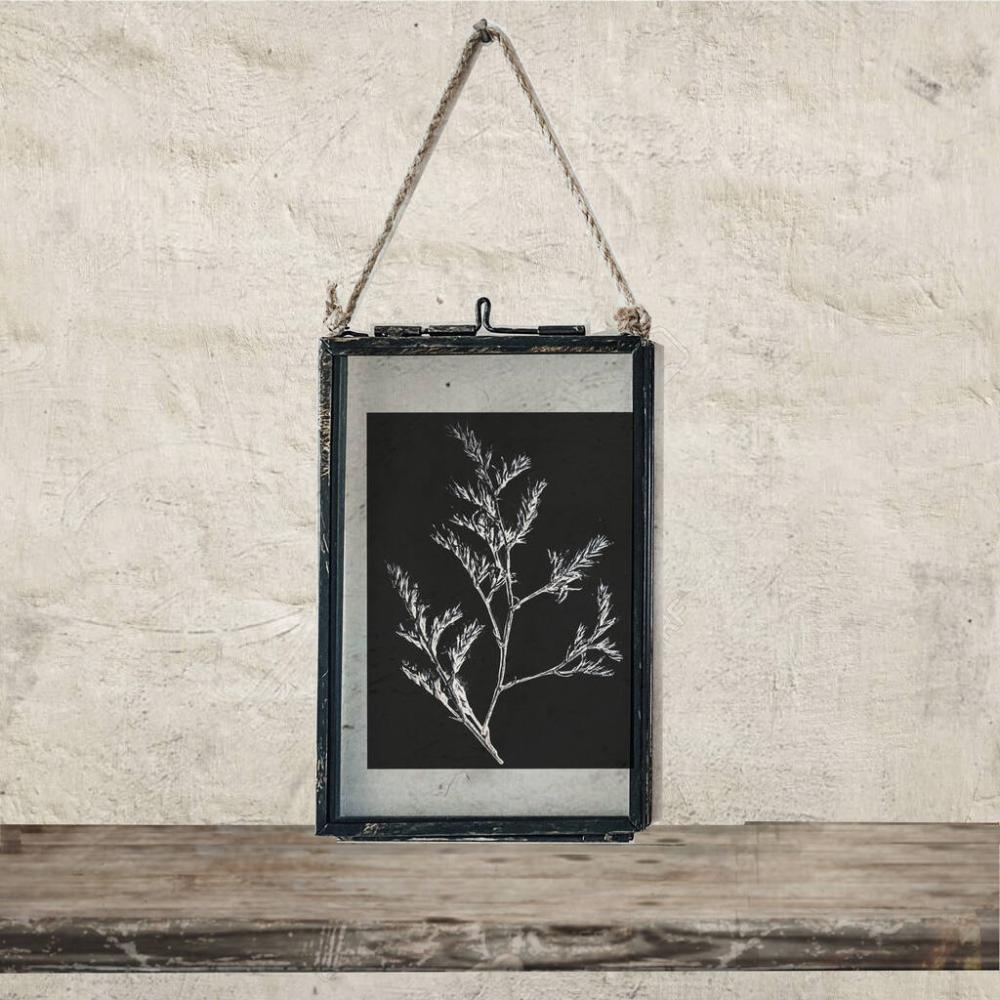 Small Vintage Style Frame: Statice Flower Art Print | Picture frames Dried flowers Dried flowers