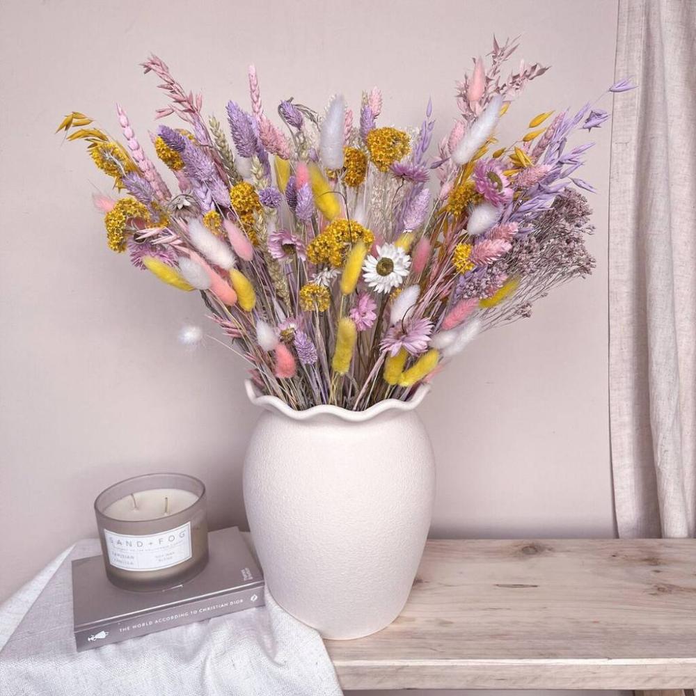 Spring Pastel Dried Flower Arrangement For Home Decor | Dried flowers Dried flowers Dried flowers