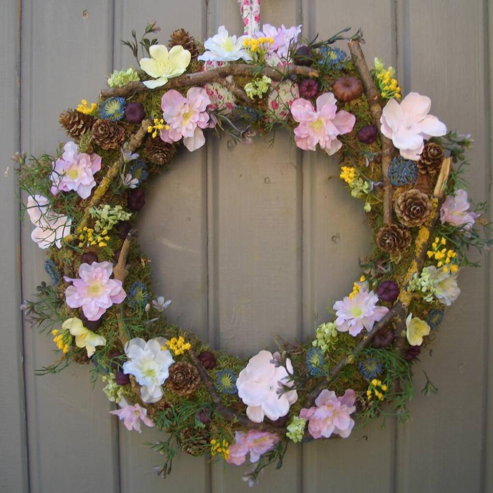 Summer Hedgerow Wreath Door Wedding Home Decoration | Floral wreaths Floral wreaths Floral wreaths