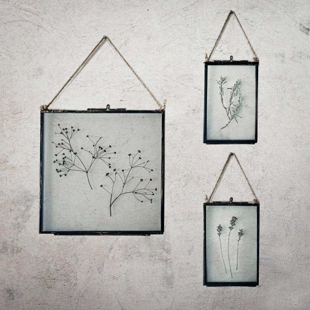 Three Pressed Flower Frames: Massasa And Lavender | Dried flowers Dried flowers Dried flowers