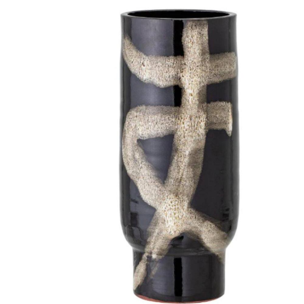 Vefa Vase, Black, Terracotta | Vases Home Accessories Vases