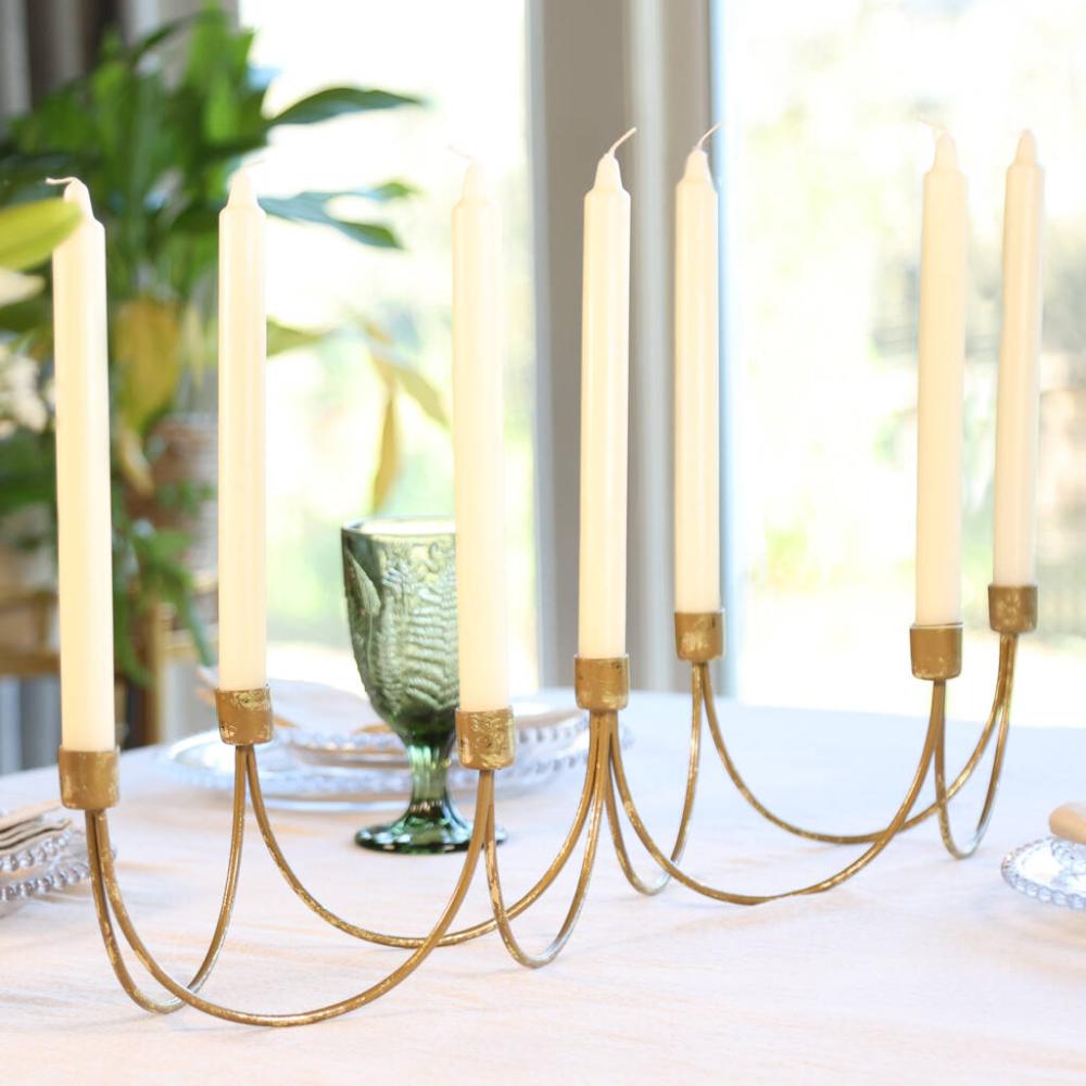 Wave Candle Holder Centrepiece | Floral wreaths Floral wreaths Floral wreaths