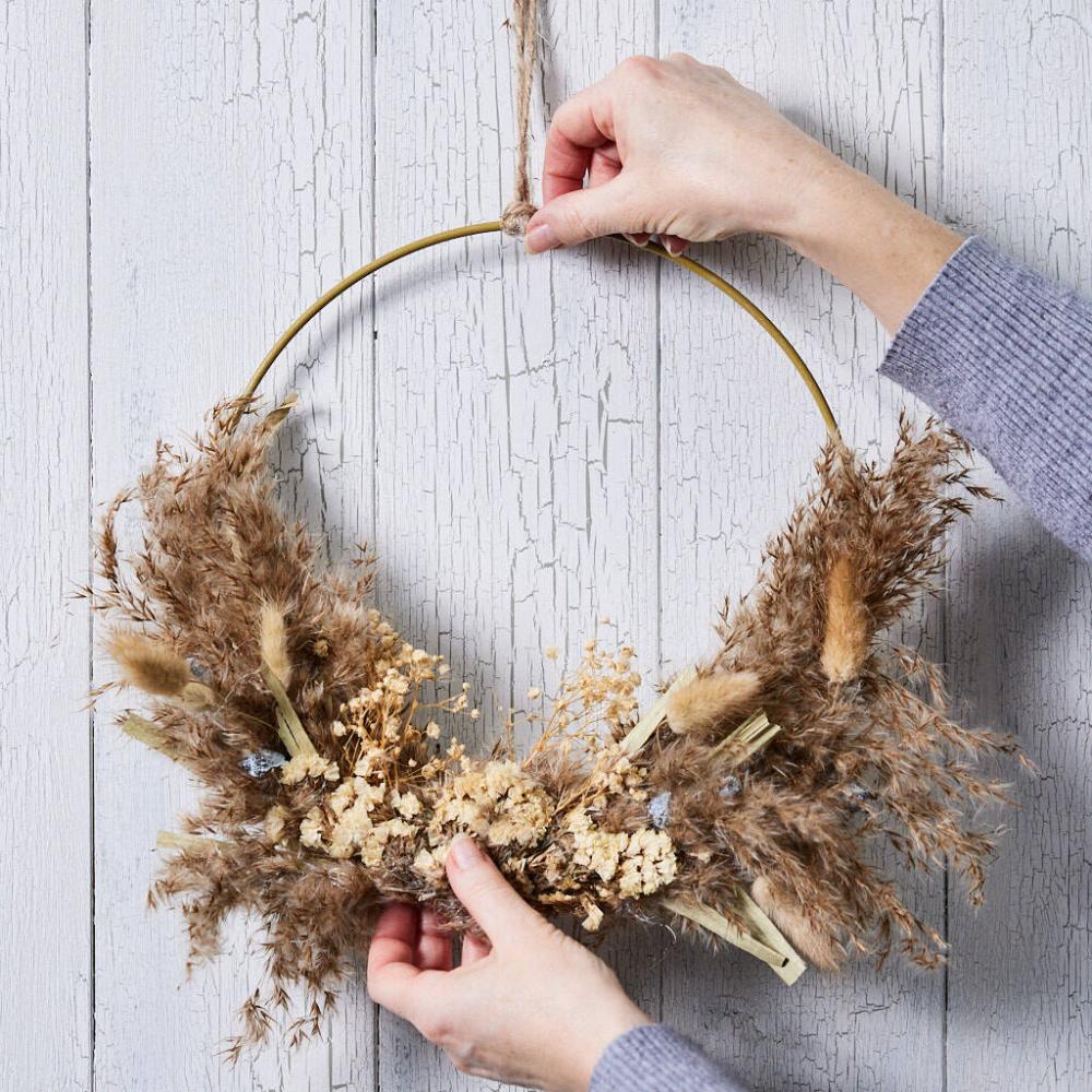 Dried Flowers Half Wreath | Floral wreaths Floral wreaths Floral wreaths