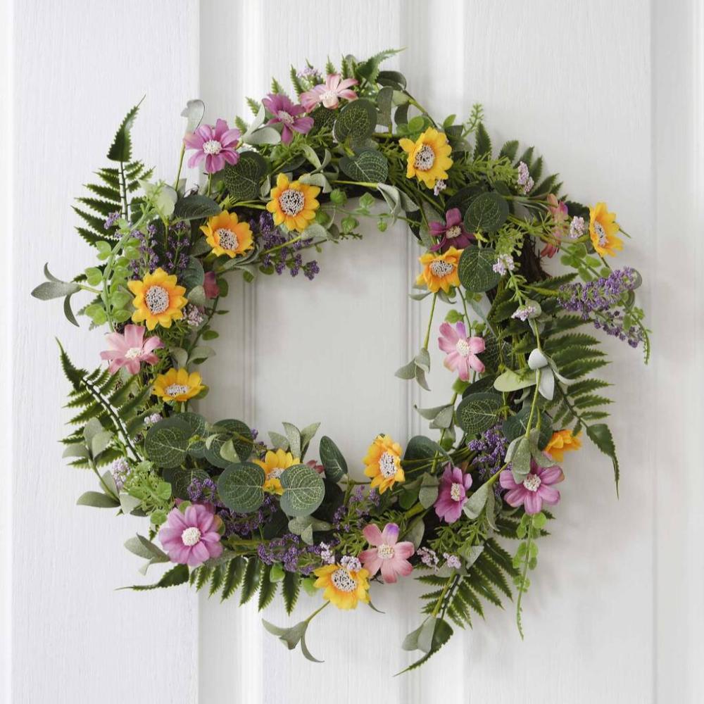 Floral Foliage Spring Wreath | Floral wreaths Floral wreaths Floral wreaths