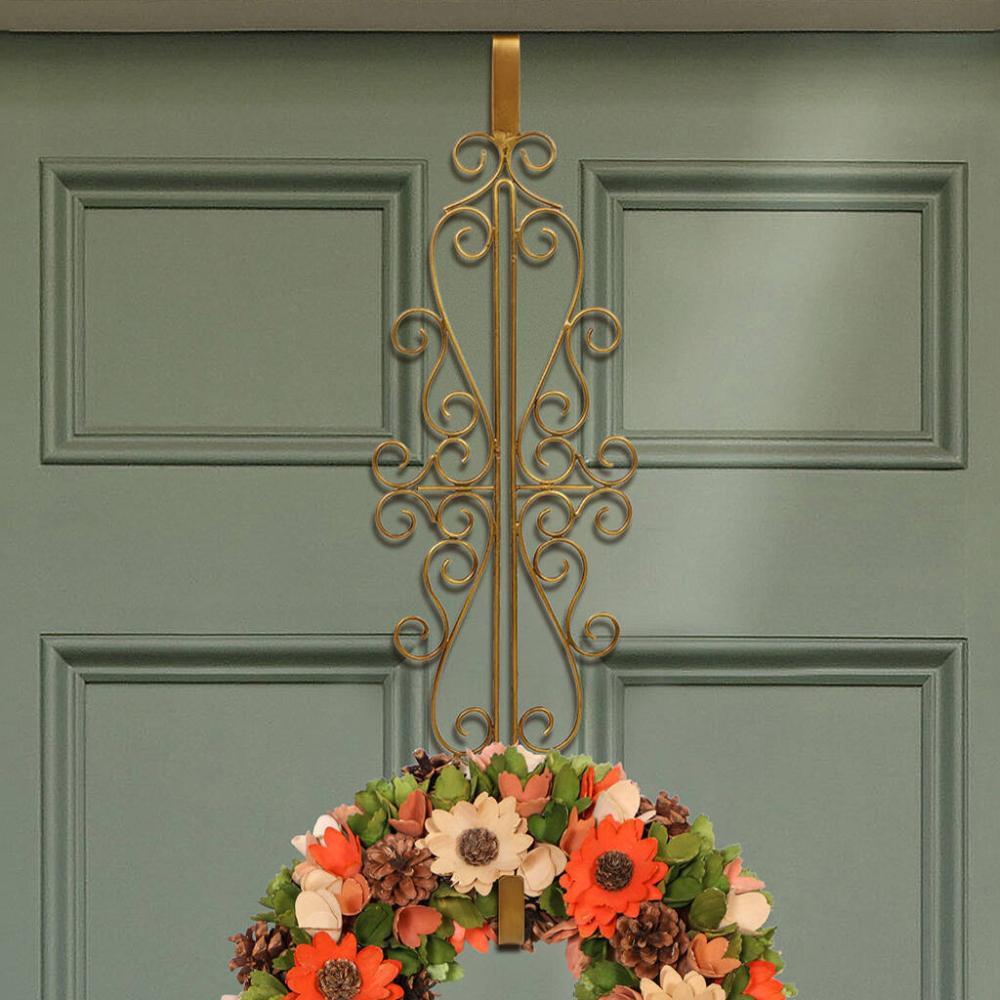 Ornate Scrolled Wreath Hanger | Floral wreaths Floral wreaths Floral wreaths