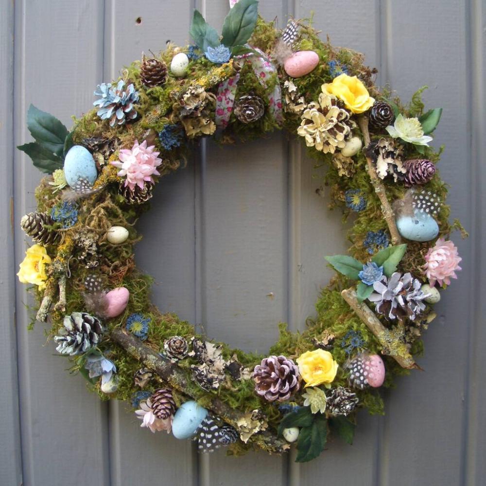 Spring Summer Door Wreath | Floral wreaths Floral wreaths Floral wreaths