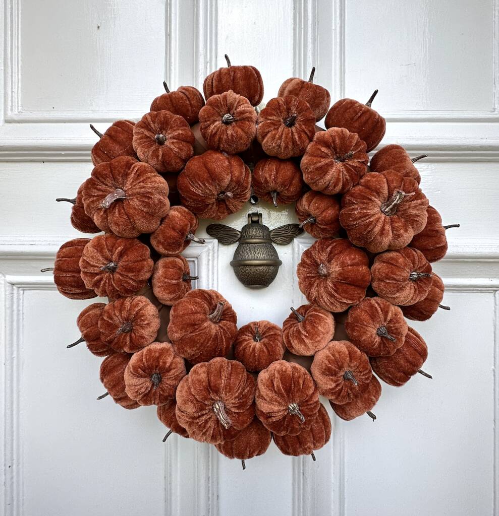 Pumpkin Autumn Halloween Wreath | Floral wreaths Floral wreaths Floral wreaths